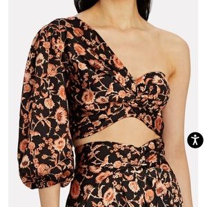 Significant Other Starmist One Shoulder Floral Top